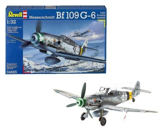 Revell 1/32 Bf109G-6 Early/Late 4665