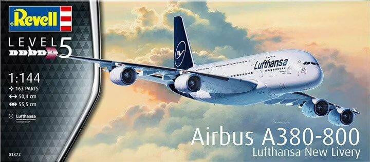 Revell of Germany 1/144 Airbus A380-800 Lufthansa New 3872