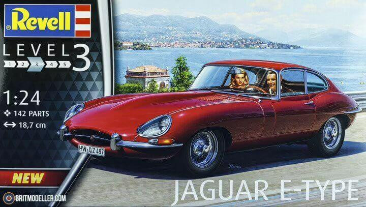 Revell of Germany 1/24 Jaguar E-Type Coupe 7668
