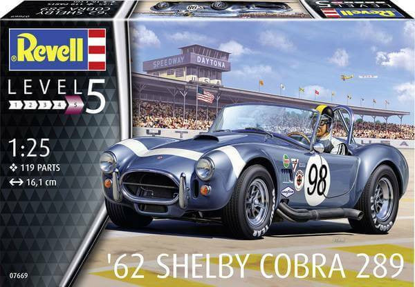 Revell of Germany 1/25 1962 Shelby Cobra 289 7669