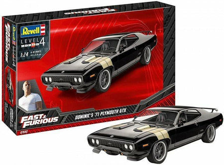 Revell of Germany 1/25 1971 Plymouth GTX FandF 7692