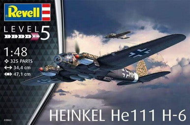 1/48 Heinkel He111H-6 German Bomber 3863