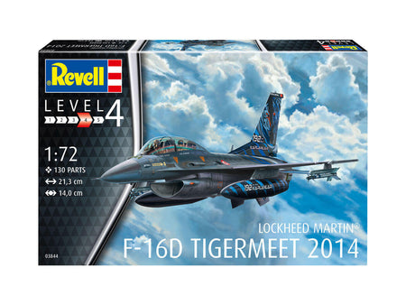 Revell of Germany 1/72 F-16D 2014 Tiger Meet 3844 