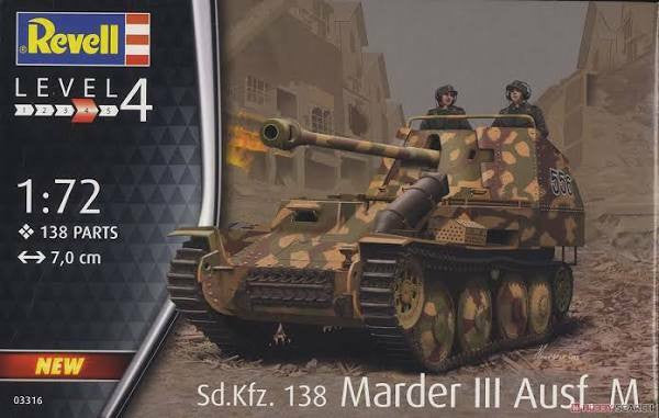Revell of Germany 1/72 SdKfz.138 Marder III AusfM 3316