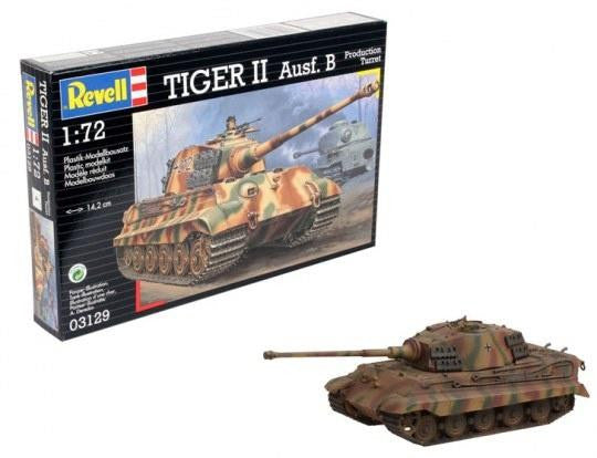 Revell of Germany 1/72 Tiger II Ausf B Heavy Tank 3129
