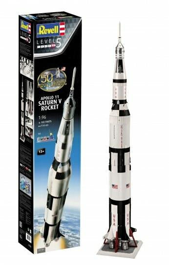 Revell of Germany 1/96 Apollo 11 Saturn V Rocket 50th Anniv 3704