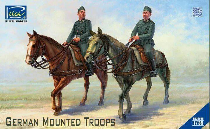Riich 1/35 German Mounted Troops 2 35038