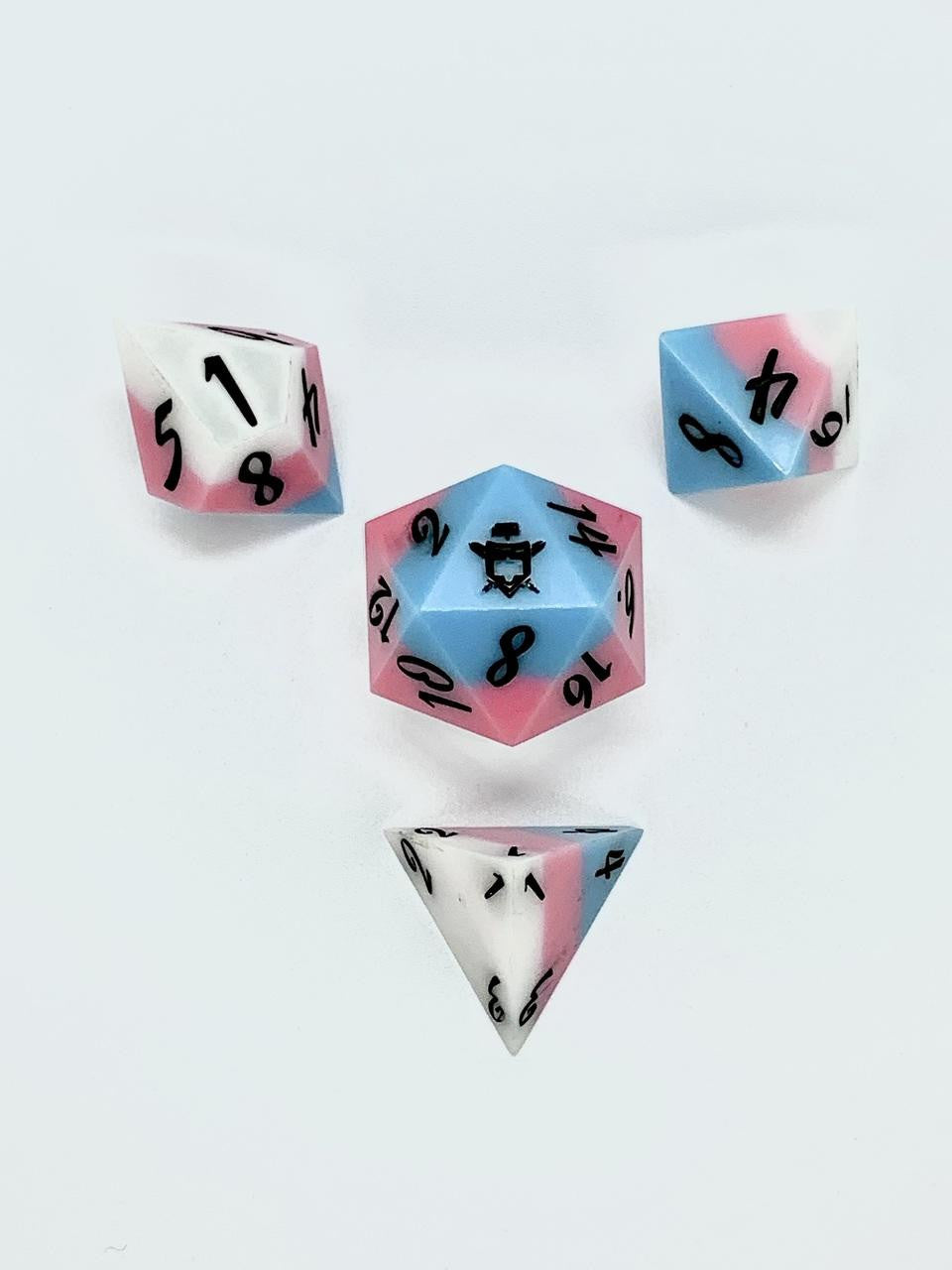 Robotronix Dice Erriksons RPG Dice Set - LIMITED EDITION for PRIDE