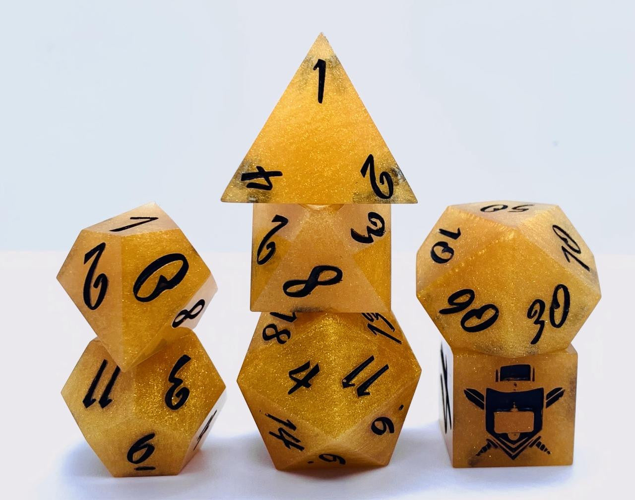Robotronix Dice Golden Age RPG Set