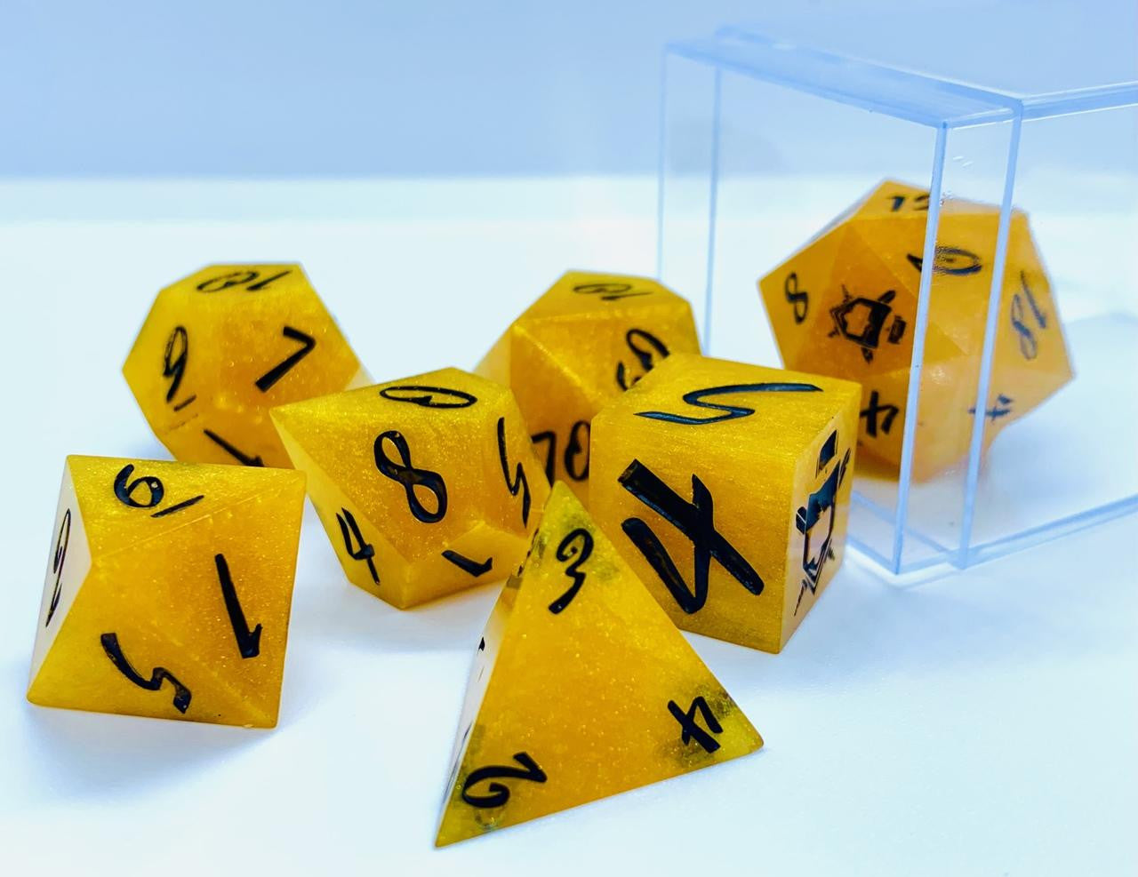 Robotronix Dice Golden Age RPG Set