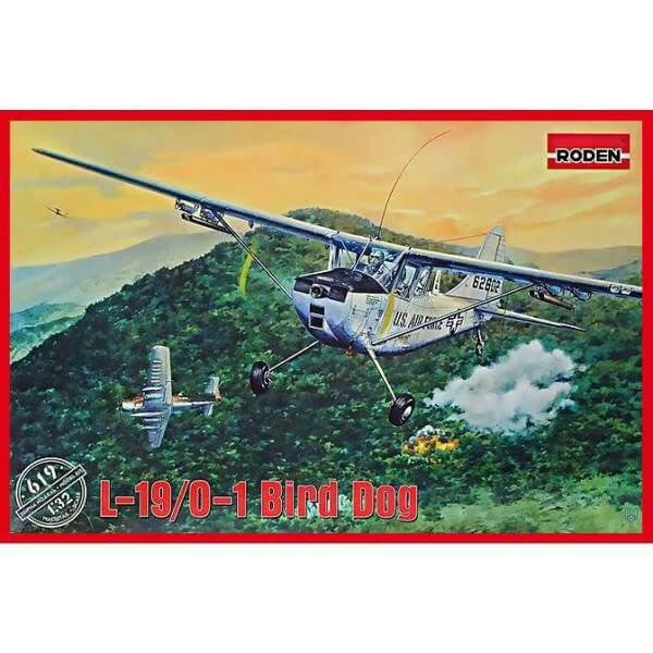 Roden 1/32 O-1 / L-19 Bird Dog 619