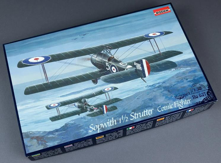 Roden 1/32 Sopwith 1-1/2 Strutter Comic 637 