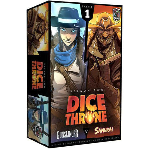 Roxley Game Laboratory Dice Throne Season 2 - Box 1 - Gunslinger vs Samurai