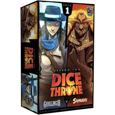 Dice Throne Season 2 - Box 1 - Gunslinger vs. Samurai