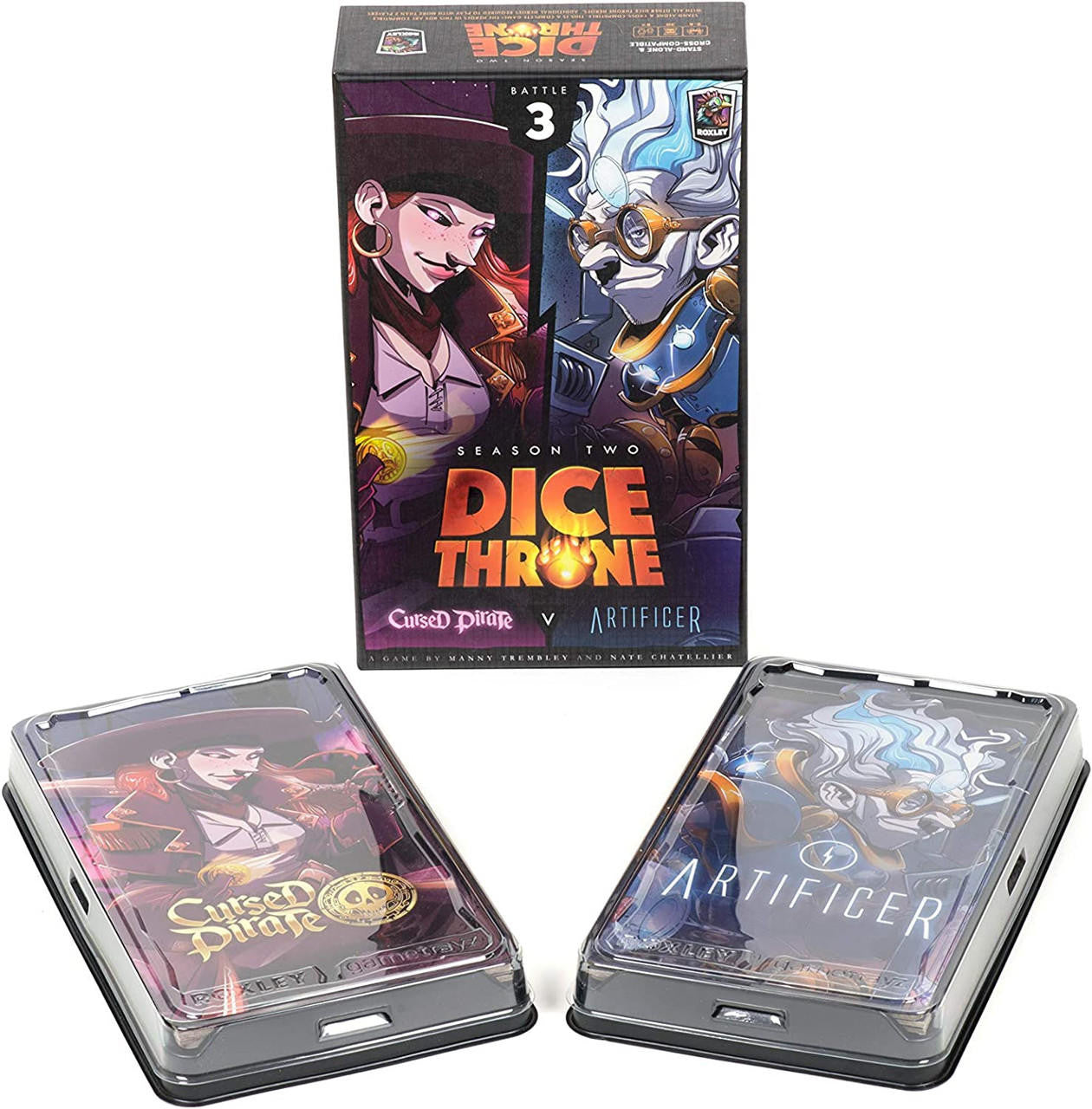 Roxley Game Laboratory Dice Throne Season 2 - Box 3 - Pirate vs Artificer