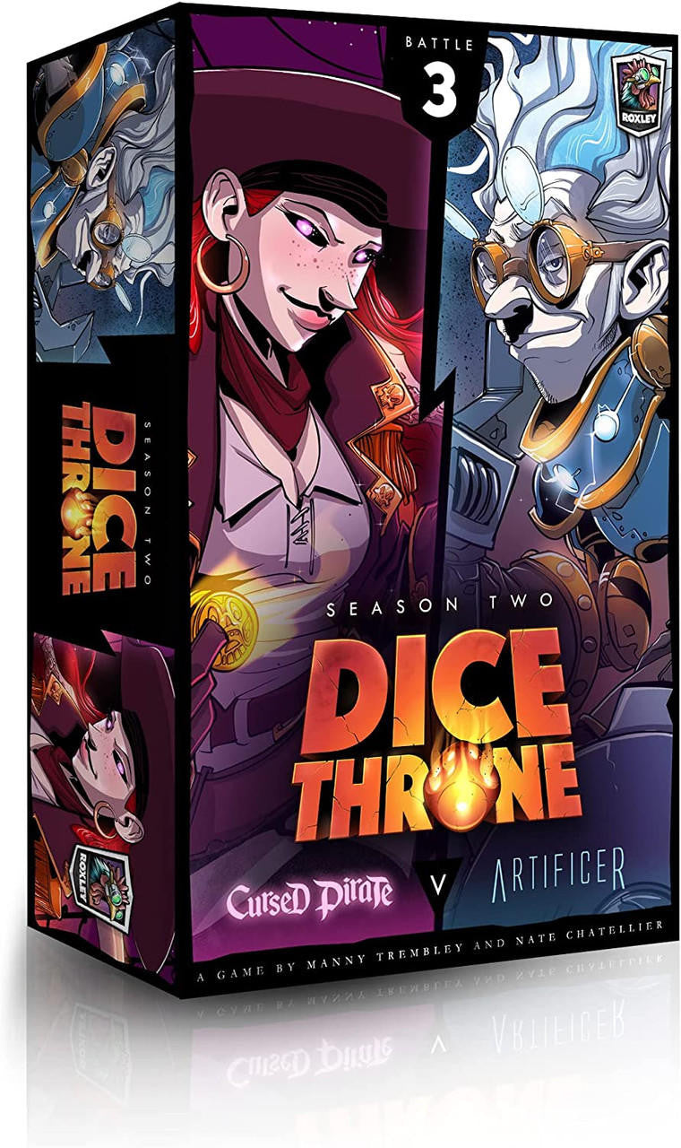 Roxley Game Laboratory Dice Throne Season 2 - Box 3 - Pirate vs Artificer