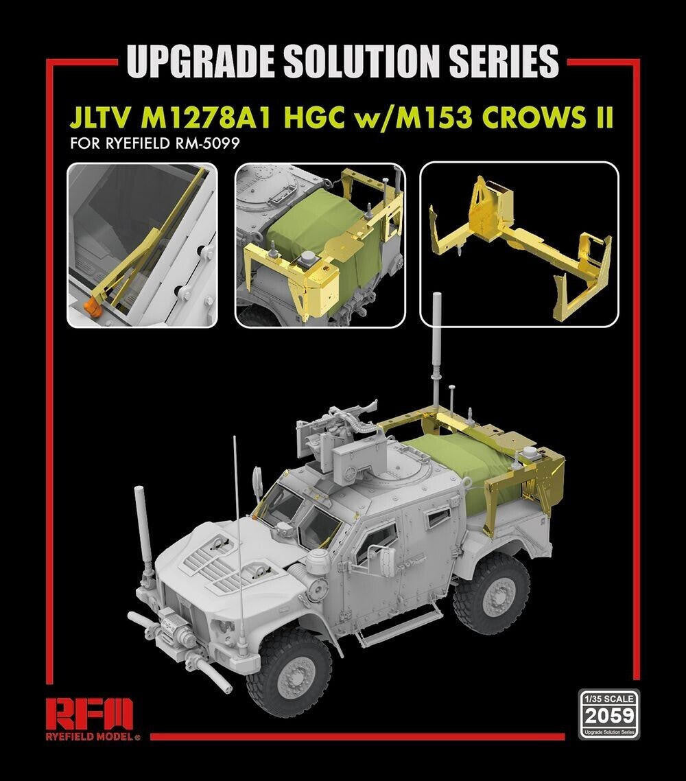Rye Field Model 1/35 JLTV M1278A1 HGC Upgrade Set 2059 
