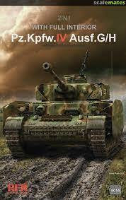 Rye Field Model 1/35 Panzer IV AusfH w/Interior 5055