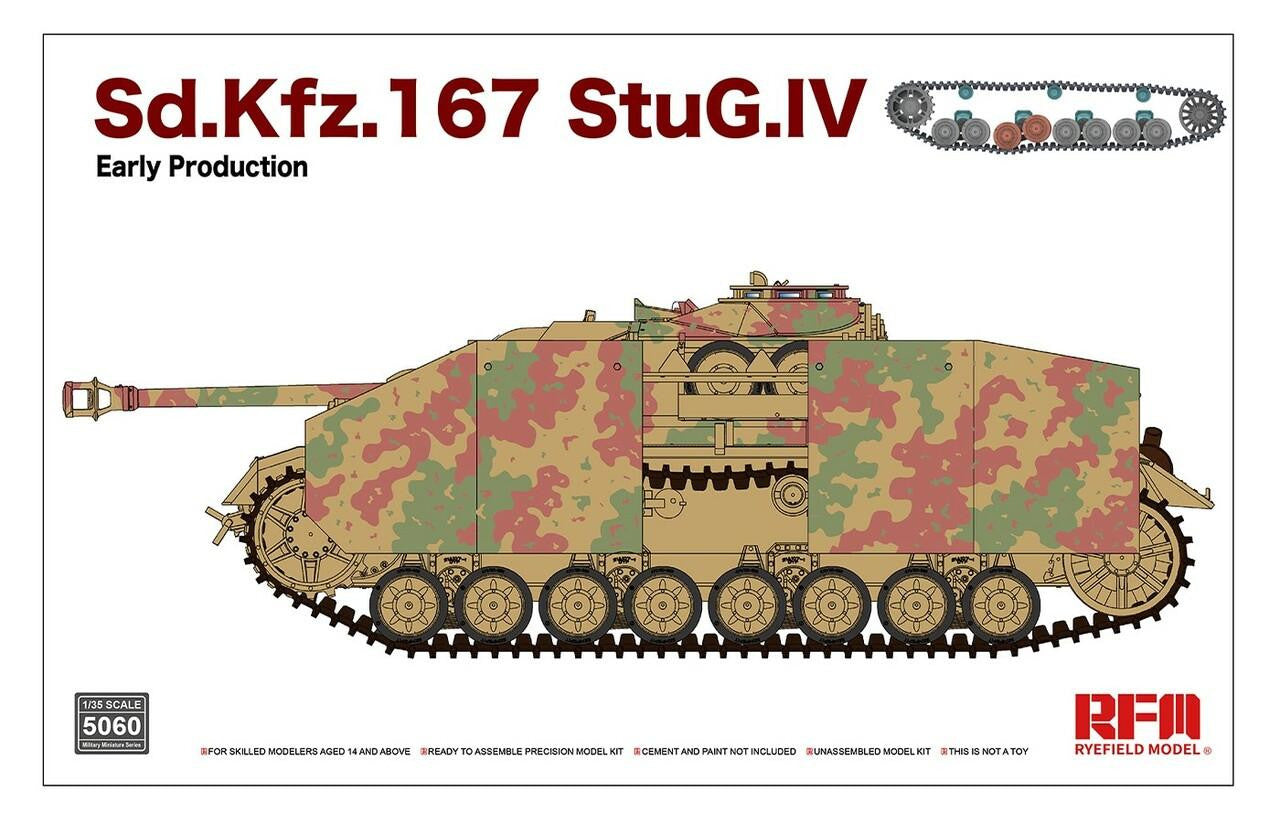 Rye Field Model 1/35 StuGIV Early Production 5060