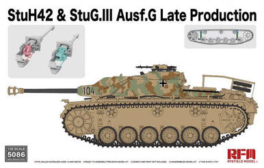1/35 StuH 42 & StuG.III Ausf. G Late Production 5086