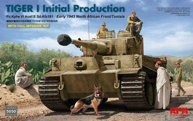 1/35 Tiger 1 Initial w/Interior 5050