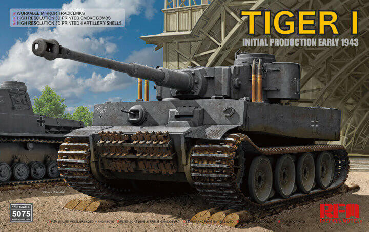 Rye Field Model 1/35 Tiger I Early 1943 Initial Production 5075