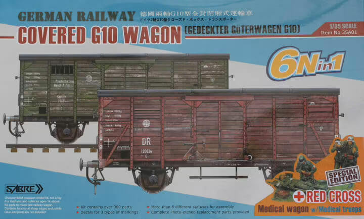 Sabre Model 1/35 Cvrd Wagon G10 Special Edition 35A01