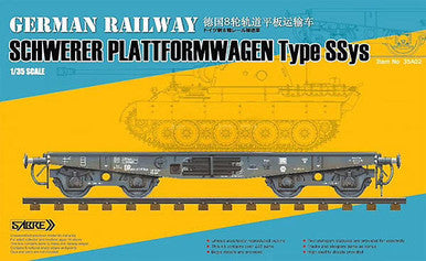 1/35 German Flat Car 50t Standard 35A02
