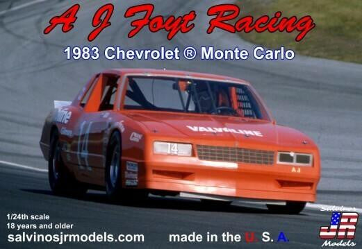 Salvinos Jr Models 1/24 1983 Chevy MC AJ Foyt #14 19832