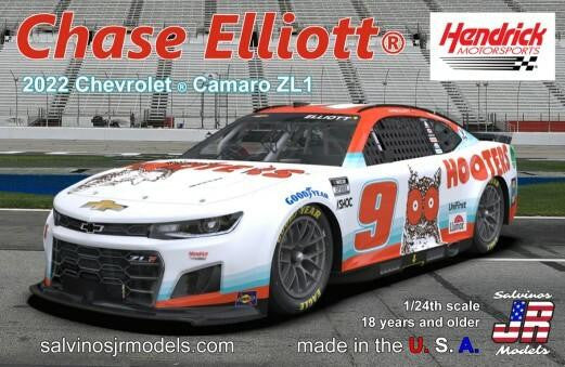 Salvinos Jr Models 1/24 2022 Camaro ZL1 Next Gen Elliott Hooters 2022CEH