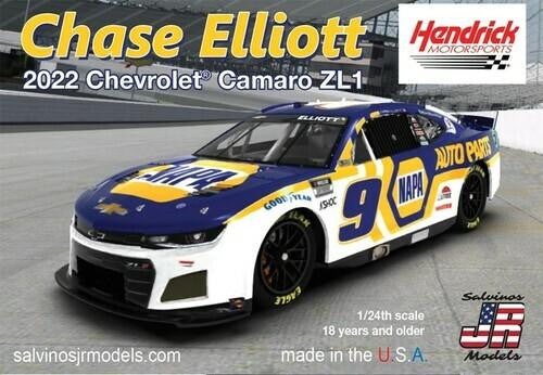 Salvinos Jr Models 1/24 2022 Next Gen Camaro ZL1 Chase Elliott 2022CE