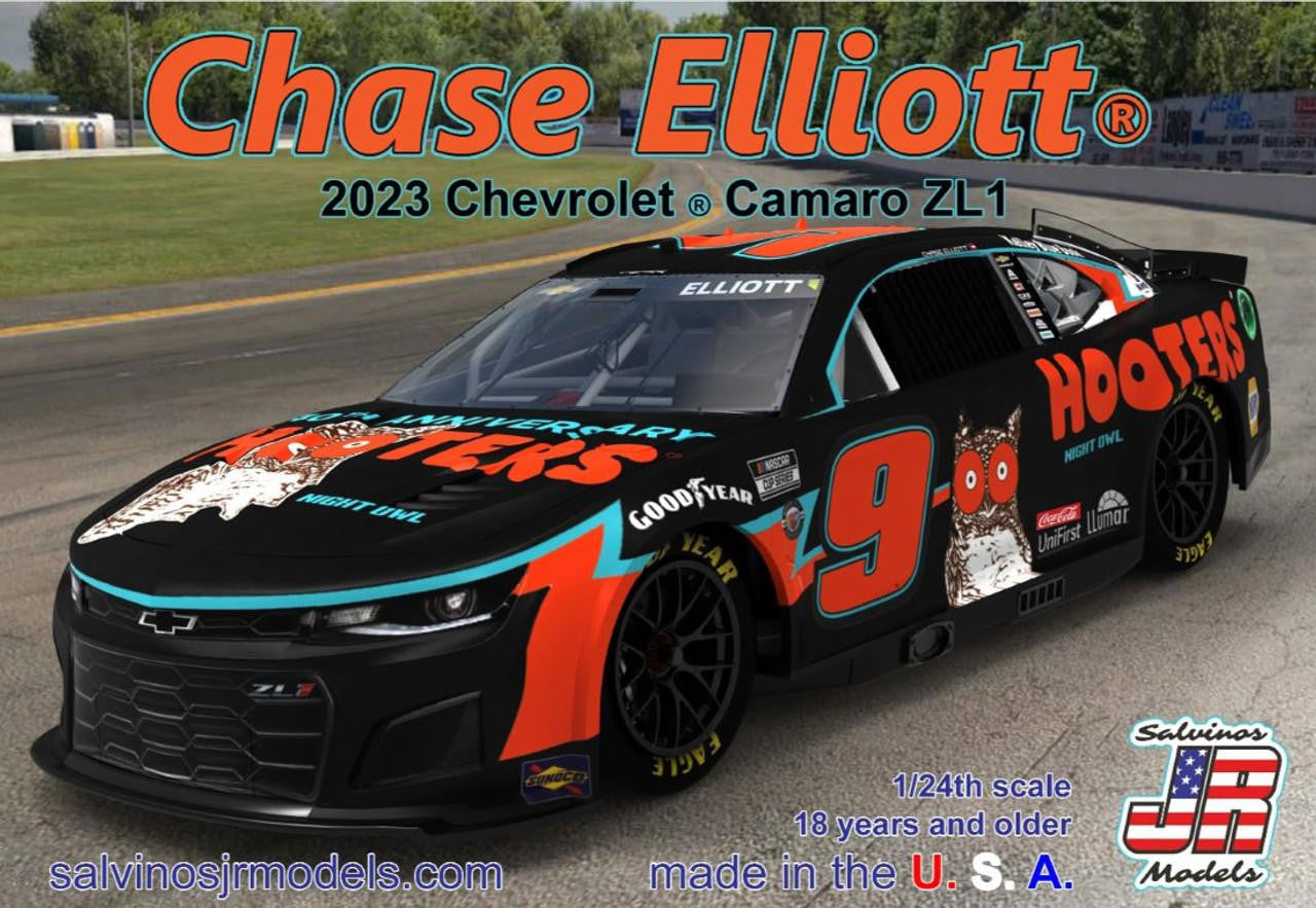 Salvinos Jr Models 1/24 2023 Camaro ZL1 #9 C.Elliott 2023CEH 