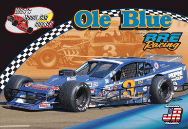 1/25 Ole Blue #3 Asphalt Modified 10003