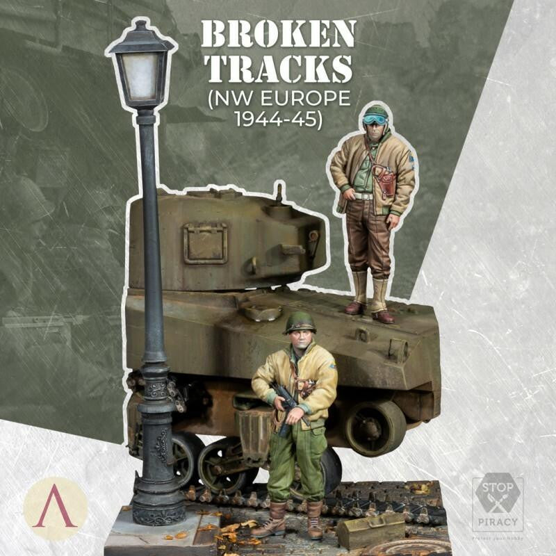 Scale75 1/35 Broken Tracks NW Europe Vignette 35054