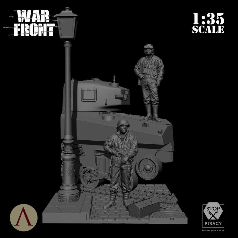 Scale75 1/35 Broken Tracks NW Europe Vignette 35054