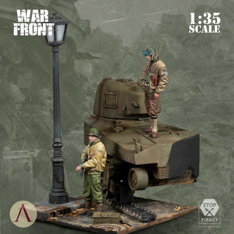 Scale75 1/35 Broken Tracks NW Europe Vignette 35054