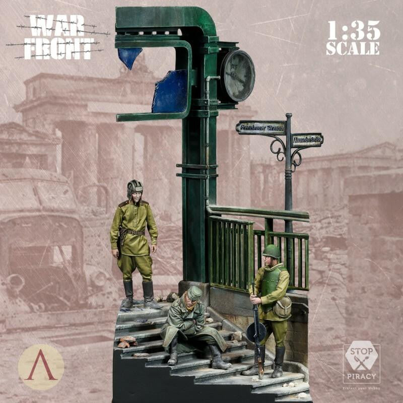 Scale75 1/35 Downfall, Berlin 1945 Vignette 35055