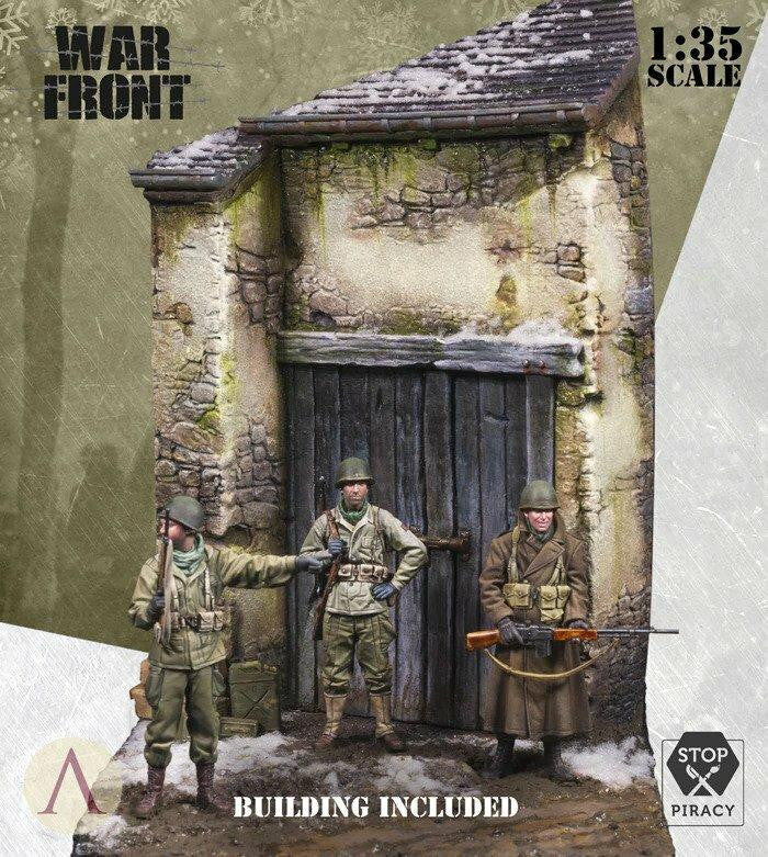 Scale75 1/35 US Soldiers at Winter Vignette 35046