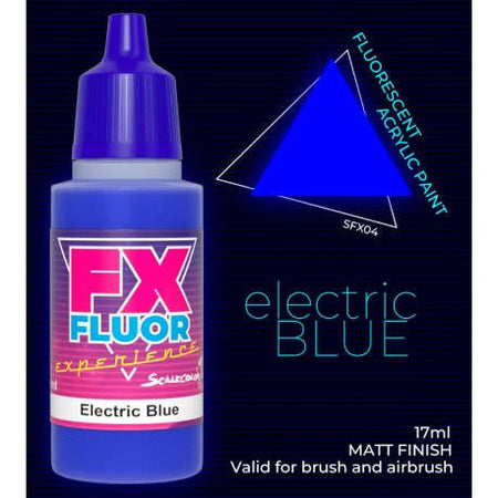 Scale75 Flourescent Color Bottles Electric Blue SFX-04