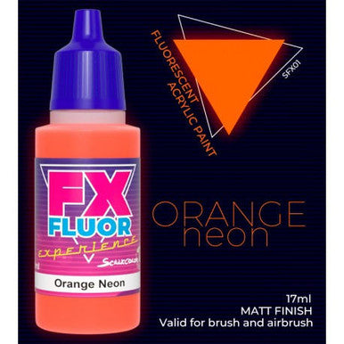 Flourescent Color Bottles: Orange Neon SFX-01