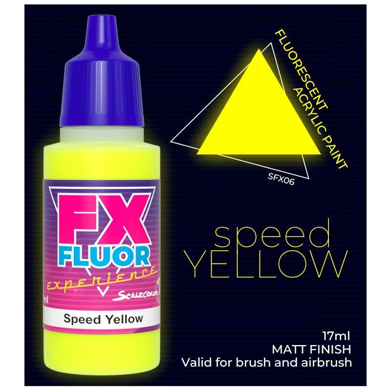Scale75 Flourescent Color Bottles Speed Yellow SFX-06