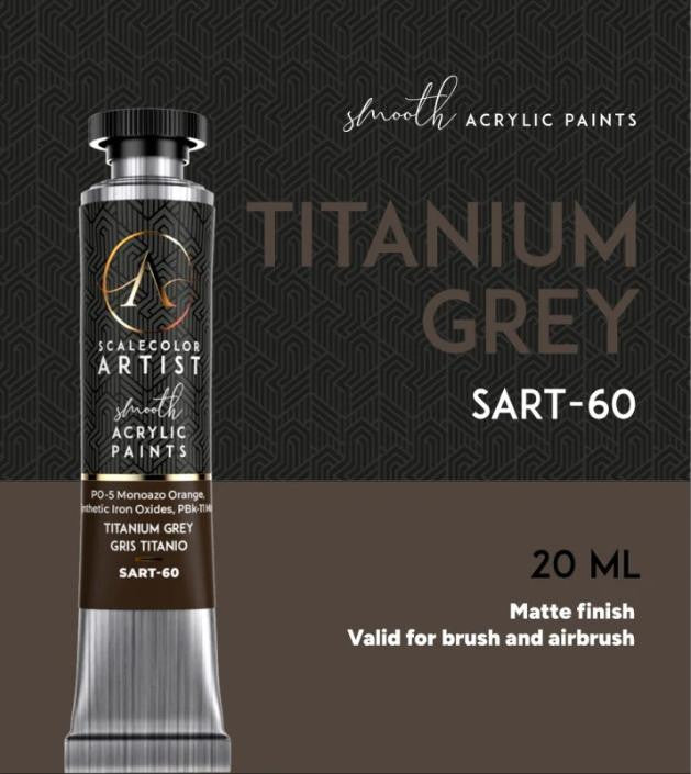 Scale75 Scalecolor Artist Range: Titanium Grey -60 