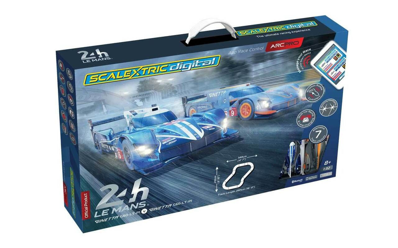 Scalextric 1/32 ARC Pro Digital 24hr LeMans Set C1404T