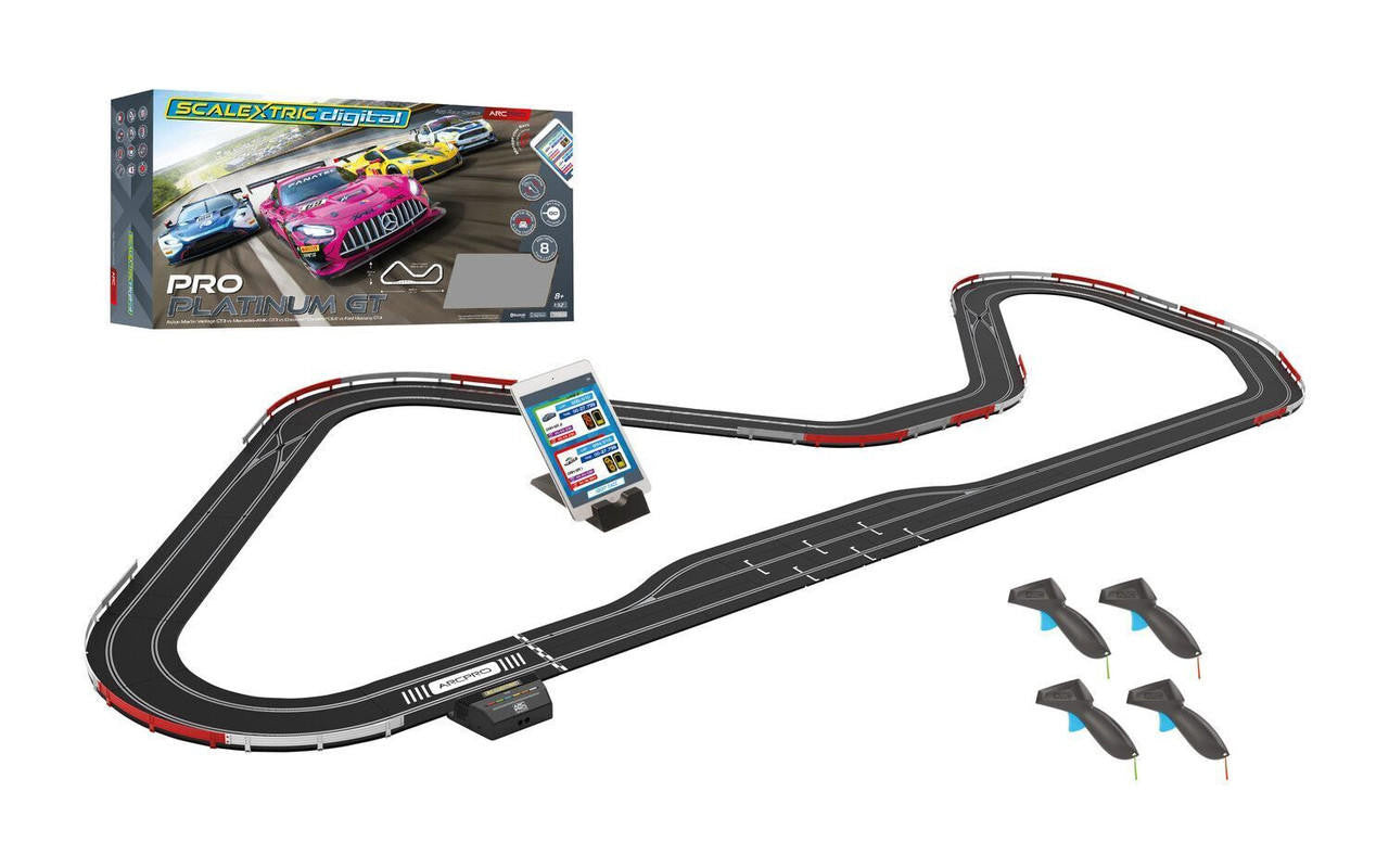 Scalextric 1/32 ARC Pro Digital Race Set - Pro Platinum C1436T 