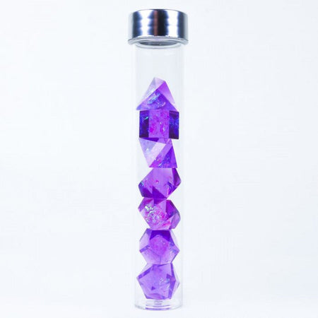 RPG Dice Set (7): Cloak & Dagger Purple