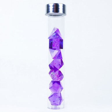 RPG Dice Set (7): Cloak & Dagger Purple