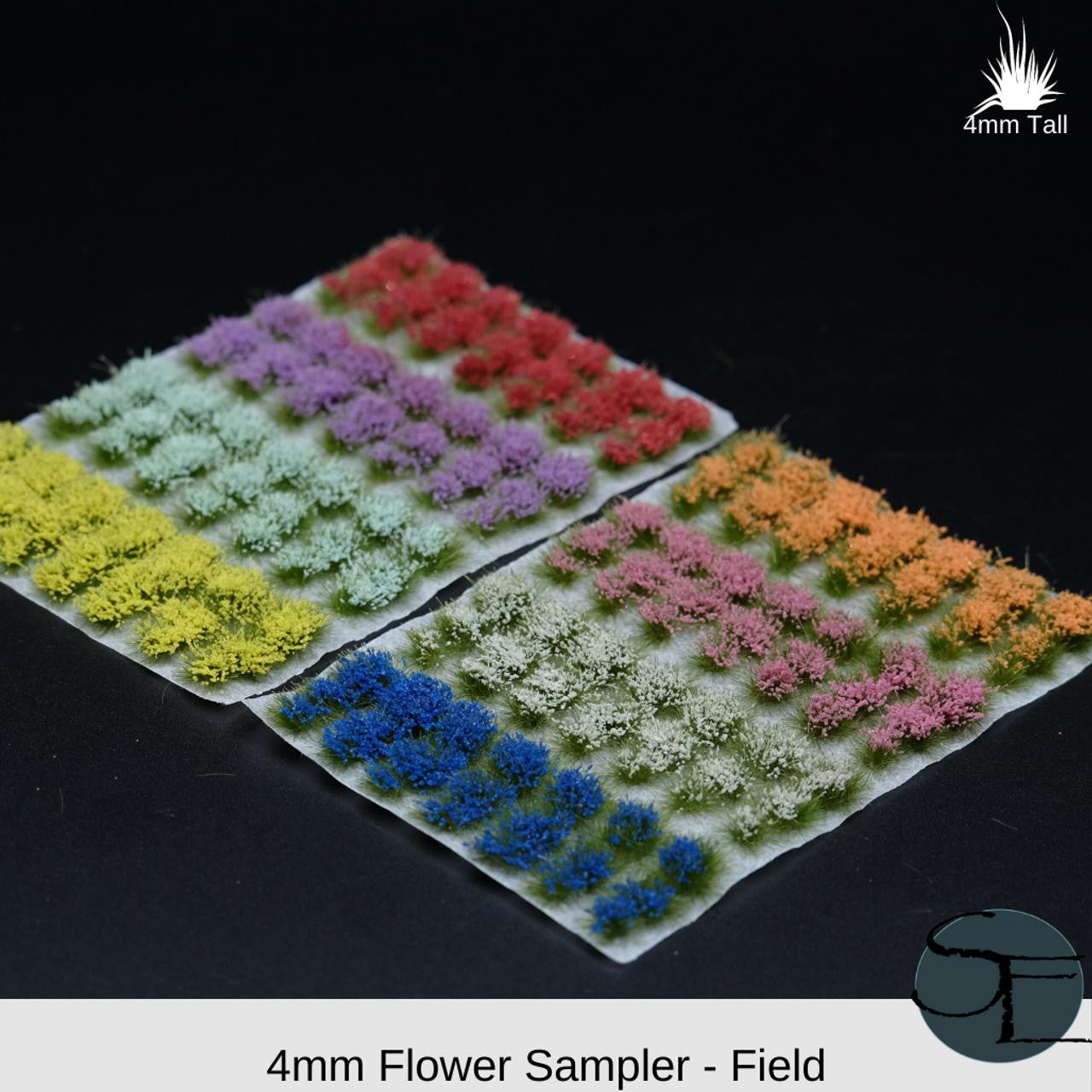Shadow's Edge Flower Sampler 4mm Field Tufts 