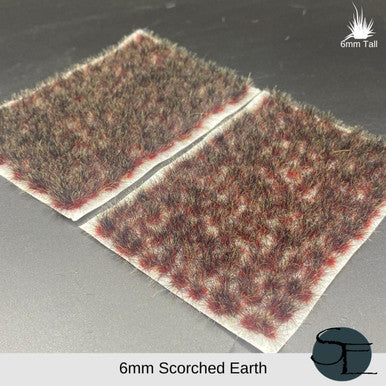 Natural 6mm Scorched Earth Tufts