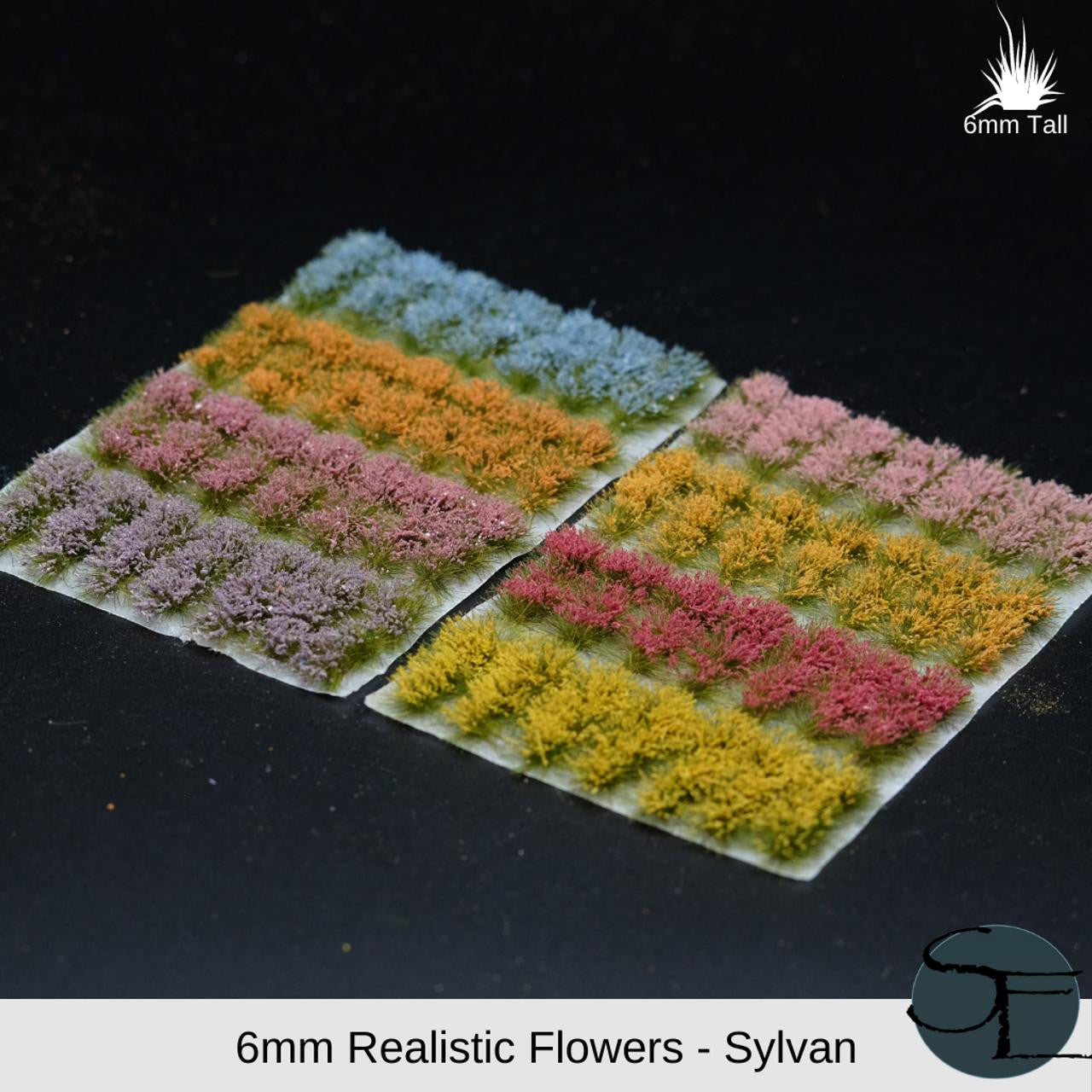 Shadow's Edge Realistic Flower Sampler 6mm Sylvan Tufts 