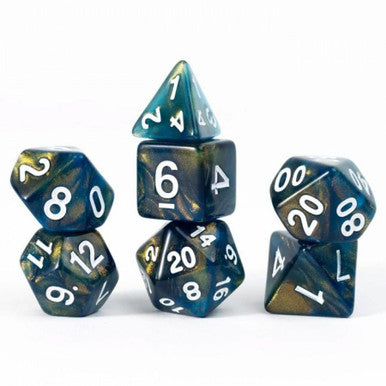 Sirius Dice - 7 Set - Treasure Series - Onyx